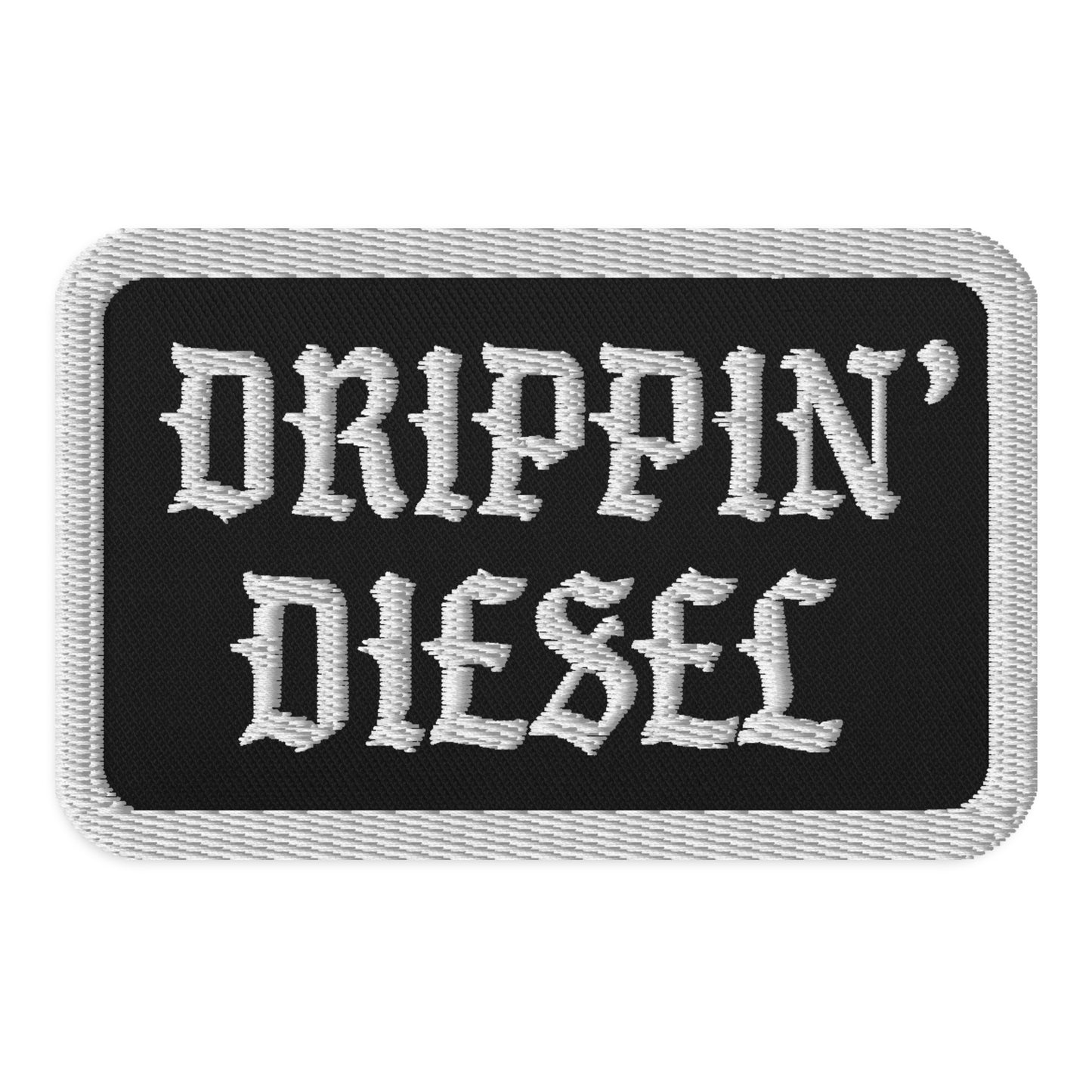 Embroidered patch